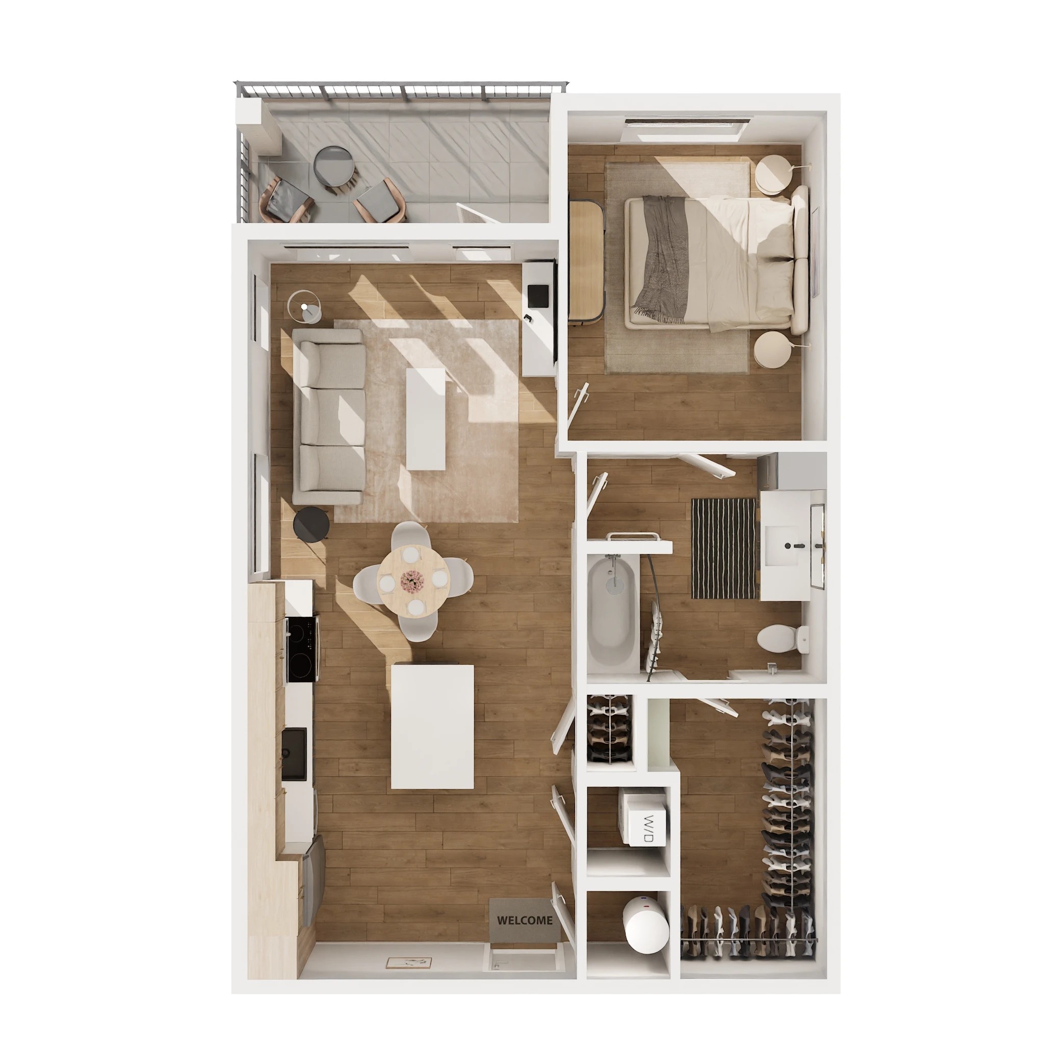 A1D floor plan